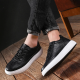 2025 Classic Oxfords Leather Men's Shoes Lace Up Breathable Formal Office for Man Big Size 39-44 Flats Casual Shoes Men *
