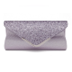 2025 High Quality PU Leather Women Lady Sequins Clutch Bag Evening Wedding Party Prom Handbag Purse Wallet Shinny Shoulder Bags
