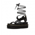 2025 New Summer Martens Women Shoes For Comfy Soft Women Sandals Thick Ladies Sandals Genuine Leather Sandals Large Size 35-44