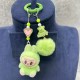New keychain kawaii accessories car pendant three-dimensional creative Diy resin heart bag accessories desktop ornaments 2025