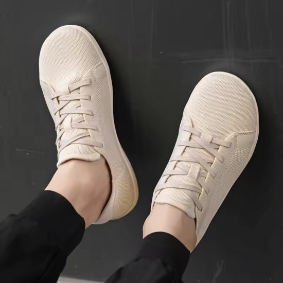 Summer Men's Casual Sports Shoes, Men's and Women's Wide Version Barefoot Shoes Outdoor Running Casual Shoes, Minimalist Shoes