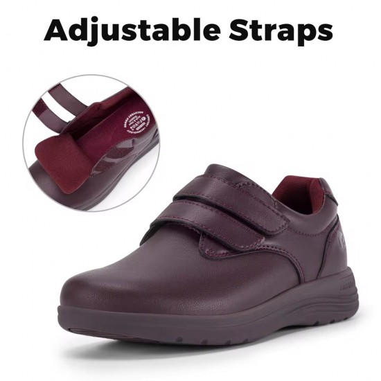 FitVille Wide Diabetic Walking Shoes for Women Dress Casual Diabetic Shoes Comfortable Leather Oxford Shoe Sneakers for All Day FitVille Wide Diabetic Walking Shoes for Women Dress Casual Diabetic Shoes Comfortable Leather Oxford Shoe Sneakers for All Day