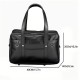 Student JK Handbag Waterproof PU Leather Single Shoulder Uniform Bag for Men And Women Official Document Commuter Backpack